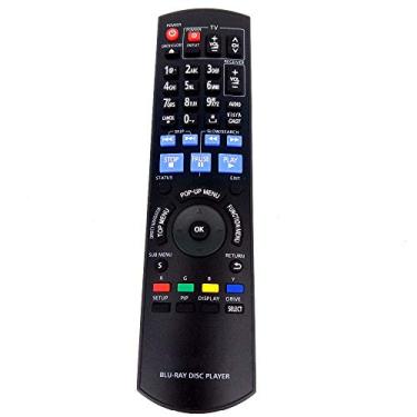 Imagem de Controle remoto Bestol Tech para Panasonic EUR7658Y90 DMP-BD10EG-S N2QAYB000508 DMP-BD10AEGK N2QAYB000151 DMR-BD10A leitor de DVD Blu-ray DMP-BDT350 DMP-BDT300 DMP-BD95 DMP-BDMP-BDMP-BD90 DMP-BDMP-BD75 DMP-BDMP-BDDDDDDDDDDDDD30