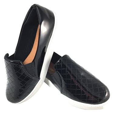 Imagem de Tênis Plataforma Solado Alto Mermaids Queen Em Verniz Preto (36)