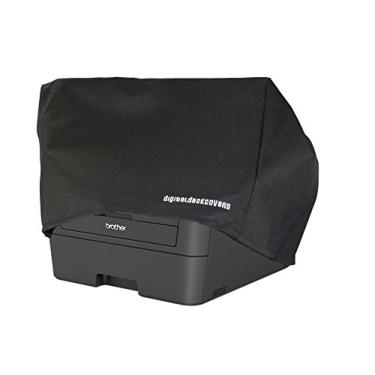 Imagem de Brother MFC-L2700DW /MFC-L2710DW /MFC-L2720DW /MFC-L2740DW/MFC-L2750DW /DCP-L2540DW /MFC-7860DW Capa de poeira para impressora [Antiestática, resistente à água, tecido resistente, preto] da DigitalDeckCovers