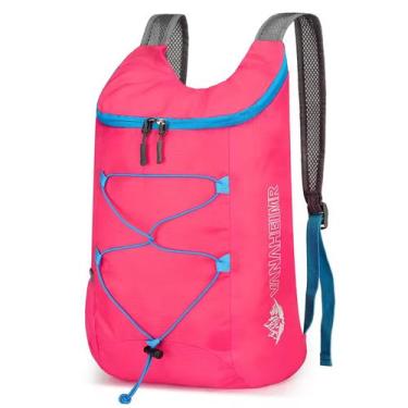 Imagem de Mochila Gold Sports Dobrável Portátil Splashproof 10 litros, Único, Ro