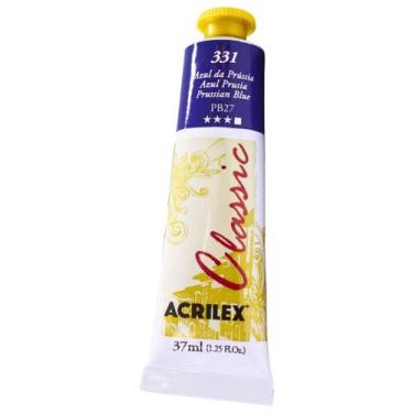 Imagem de Tinta Oleo Tela Colors Classics Acrilex 37ml Escolha A Cor, 331 - AZUL
