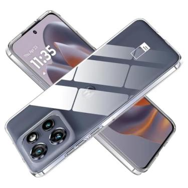 Imagem de Capa Capinha Com Bordas Anti Impacto Compatível Com Moto G15 Tela de 6.7 Polegadas (Hard Glass Store)