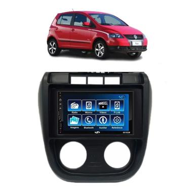 Imagem de Kit Multimídia Fox CrossFox 2003 / 2009 7 Pol Mp5 Bt Usb Fm Leitor SD Espelhamento