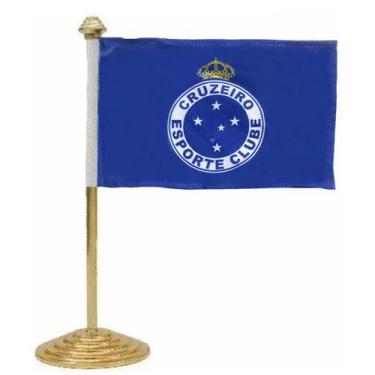 Imagem de Bandeira de Mesa do Cruzeiro - BC ARTS ESPORTIVOS ME, Azul