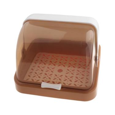 Imagem de DimyFew Rack de secagem de copos, suporte para secador de copos, oco, à prova de poeira, prateleira para copos de água, para louças, chá, prato, tigela, Cáqui