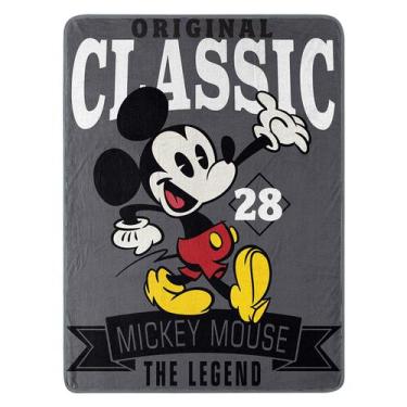 Imagem de Manta Microraschel Disney Mickey Mouse Classic