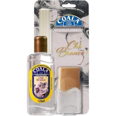 Imagem de Kit Coala Difusor de Ambientes Chá Branco 100ml, Limpador Concentrado Chá Branco 120ml