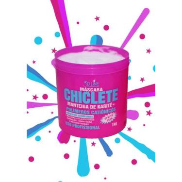 Imagem de Máscara Chiclete 3d Line Manteiga De Karité 1kg