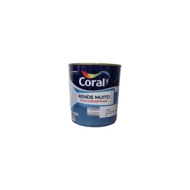 Imagem de Tinta rende muito branco exterior e interior coral 900 ml, Branco