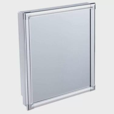 Imagem de Armário Plástico com Perfil de Alumínio Versátil 31 x 36 x 10 cm AL41 Astra