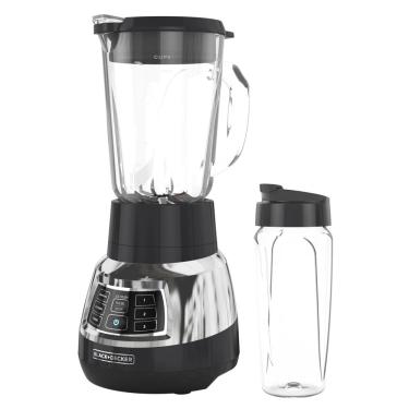 Imagem de Liquidificador black + decker BL1400DG-P em aço inoxidável silencioso