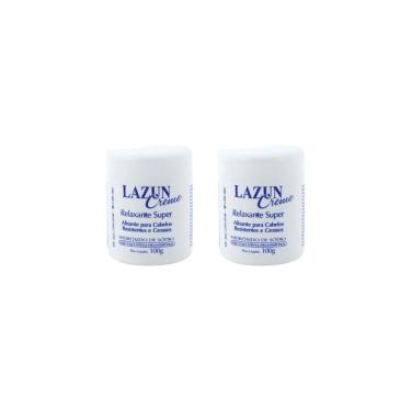 Imagem de Alisante Lazun 100G Azul-Super-Kit C/2Un