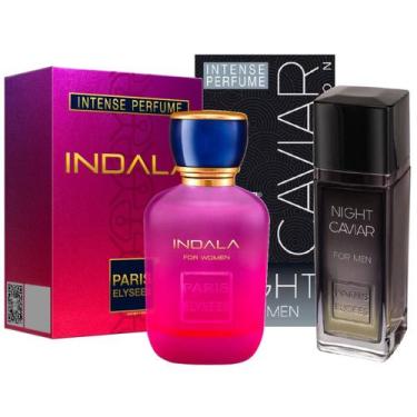 Imagem de Kit Indala Feminino E Night Caviar - Paris Elysees - Paris Elysses