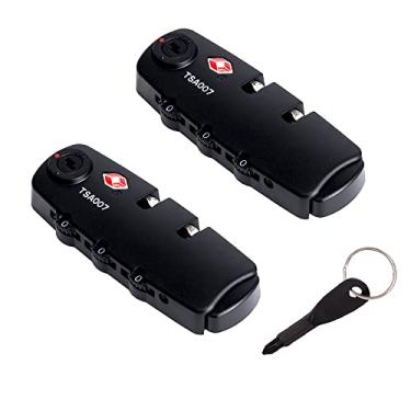 Imagem de Cadeado de combinação TSA Fechadura de bagagem fixa (1) (Super King)