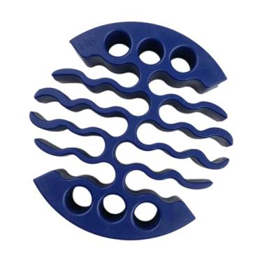 Imagem de AsrMyjcx O organizador de cabos de rede se encaixa na categoria 6 ferramenta de organização, Azul