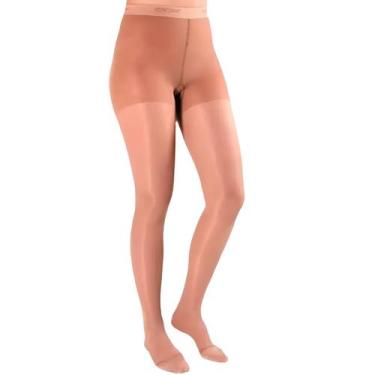 Imagem de Meia Compressora At 2030mmHg Pé Fechado Bege Ultraline - Venosan, XG