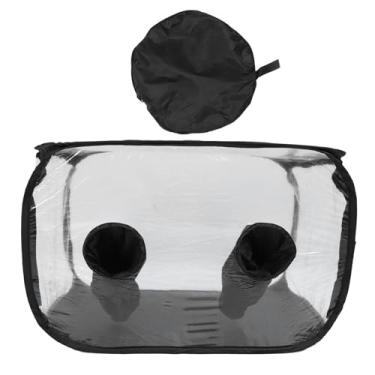 Imagem de Caixa de ar ainda dobrável Profissional portátil PVC Pop up Cogumelo GROVE TENTEMENTO PARA MICROBIOLOGIA AMBIENTE ESTÉRIO PVC Clear PVC Aço inoxidável 80x50x50cm