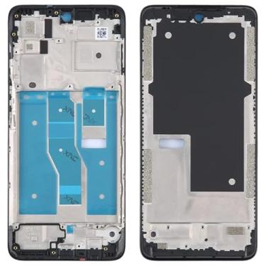 Imagem de MKLSRWOING Peças de substituição de telefone celular Para Motorola Moto G52 / G82 / G71S Placa de moldura LCD da casa frontal original LCD Acessórios telefônicos