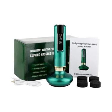 Imagem de Massageador Anti-Celulite Elétrico com Ventosas de Vidro - Ferramenta 