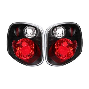 Imagem de Anzo USA Conjunto de luz traseira preta 21143 Ford F-150 - (vendido em pares)