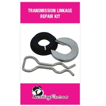 Imagem de BushingFix SR1KIT Kit de reparo de bucha de articulação de câmbio de transmissão, kit de reparo de transmissão para bucha de câmbio para modelos Cadillac, conserte facilmente seu câmbio solto ou