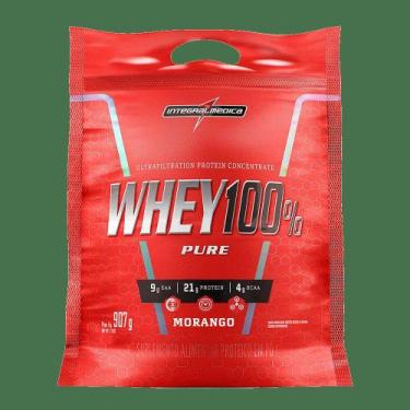 Imagem de Whey Protein Concentrado Whey 100% Refil - Integralmedica, 900g, Moran
