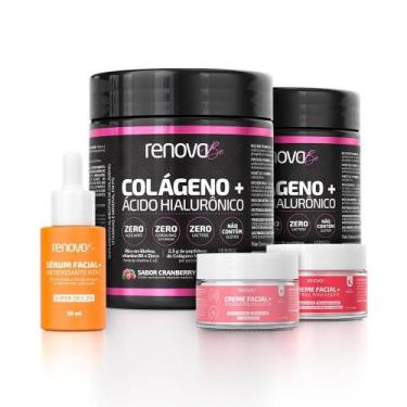 Imagem de 2 Colágenos + Retinol + Resveratrol + Vitamina C - Renova Be