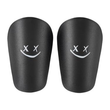 Imagem de rockible Conjunto de 2 Caneleiras de Futebol para Proteção em Atividades Esportivas, Preto Xs 8cmx5cm