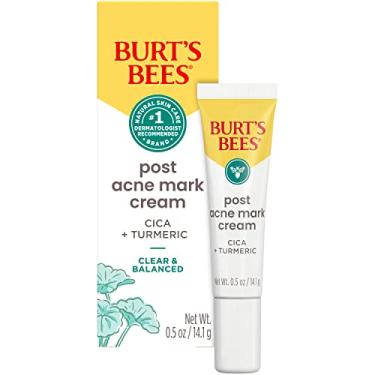 Imagem de Burt's Bees Creme Pós-Acne Da Burt'S Bees Para Todos Os Tipos De Pele, Creme Suave Para Correção De Manchas Escuras No Rosto, Itens Essenciais Para O Dormitório De Volta Às Aulas, Formulado Com Açaf
