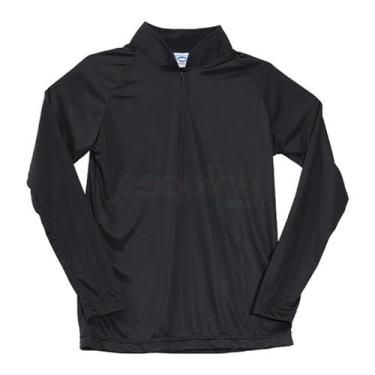 Imagem de Camiseta feminina com proteção u.v de manga longa com zíper - BellaPes