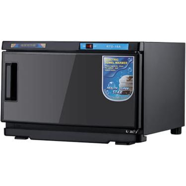 Imagem de Armário Aquecedor De Toalhas Quentes, Capacidade De 25l, Esterilizador De Alta Temperatura Para Spa Facial, Salão De Beleza, Hotel, Casa E Barbearia, Black