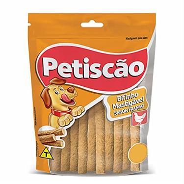 Imagem de Petisco Petiscão Bifinho Mastigável Sabor Frango para Cães Adultos - 500g