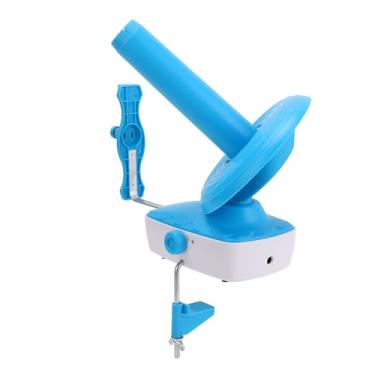 Imagem de Generic Enrolador de Fios Elétricos, Enrolador de Bola de Fios Alta Eficiência de Grande Capacidade de Armazenamento de Baixa Velocidade de Ruído Ajustável para tricô (Plugue nos EUA)