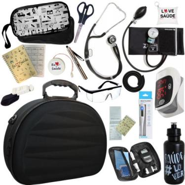 Imagem de Kit Enfermagem Super Luxo Maleta Exclusiva Completo - PA MED/ PREMIUM/