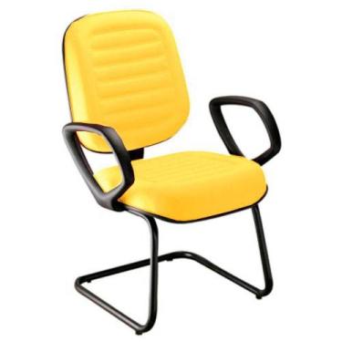 Imagem de Cadeira Diretor Para Escritório Linha Blenda Amarelo - DESIGN OFFICE M