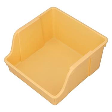 Imagem de KIMISS Caixa de Armazenamento de Livros A4, Organizador de Mesa para Livros de Estudantes, Roupas e Brinquedos, Cesta de Armazenamento Empilhável para Uso Em Casa e No Escritório (#11)