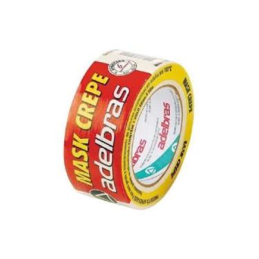 Imagem de Fita crepe ref:710 adelbras/mask - 48mm x 50m - GERAL