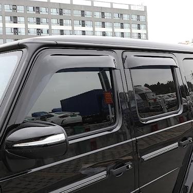 Imagem de Defletores de viseira de ventilação da janela lateral do carro, conjunto de 4 peças para Mercedes Benz G-Class W464 G63 AMG G550 G500 2019-2025 acessórios de carro
