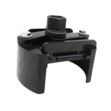 Imagem de NITAGO Chave inglesa de filtro de 2 mandíbulas, ferramenta grande para troca de óleo, formato U de 1/2" e cabeça esférica de duas mandíbulas, removedor, M