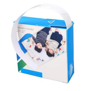 Imagem de AYNEFY Cantos Fotográficos Adesivos, Cantos de Imagem Autônoma Clear Pvc Pvc Protetores de Canto de Imagem Autônoma para Recortes, Cantos de Montagem de Fotos para álbum de Recortes