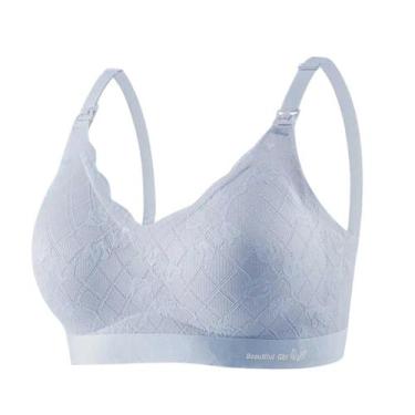 Imagem de Sutia Amamentação Bojo Reforçado Rendado Roupa Maternidade - SOPHIA MO
