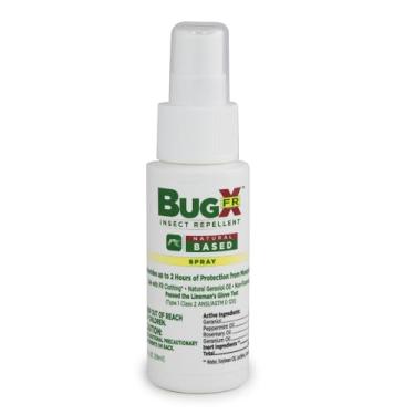 Imagem de CoreTex Bug X FR Spray repelente de insetos sem DEET – Frasco de 59 ml de óleo de gerânio natural para proteger contra mosquitos, moscas, pulgas e carrapatos – Frasco de spray repelente de insetos