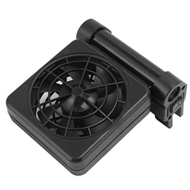 Imagem de KIMISS Fã de Resfriamento de Chillers de Aquário Ajustável para Tanques de Peixes - Mini Ventilador de Resfriamento Com Velocidade de Dupla e Instalação de Grampo Fácil para Alívio de Verão (1 fã)