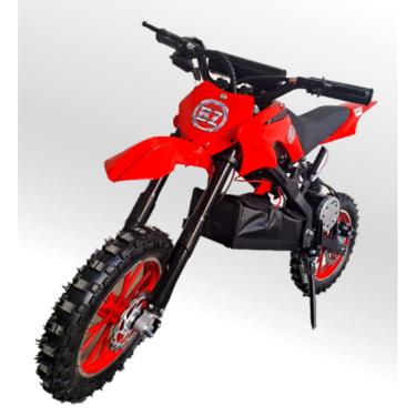 Imagem de Mini Moto Cross Trilha ELÉTRICA BZ Vermelha BARZI MOTORS