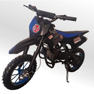 Imagem de Mini Moto Cross Trilha 49cc Monster Gasolina com Óleo 2 Tempos