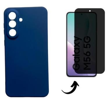Imagem de Capa + Pel 3D Privativo Compatível Com Samsung Galaxy M56 5G - Db