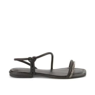 Imagem de Sandália Mississipi Rasteira Com Brilhos Q9991-Feminino