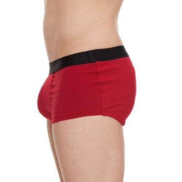 Imagem de Cueca Com Enchimento Empinar Bumbum Mini Boxer Traseiro - John Skull, 