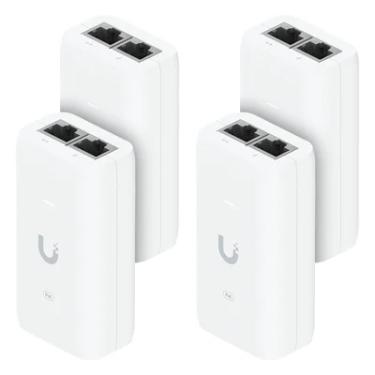 Imagem de 4 Fontes Injetores Poe Ubiquiti 48v 0.32a 15w Unifi | Adaptadores Para Alimentação