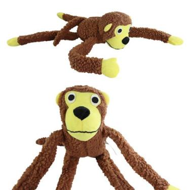 Imagem de Macaco Mordedor de Brinquedo para Pet Grande - Napi